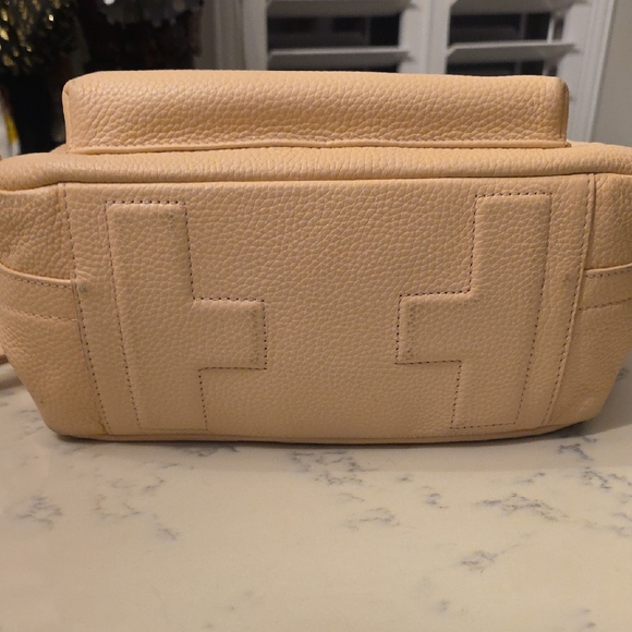 Tory Burch Beige Leather Backpack - Picture 10 of 16